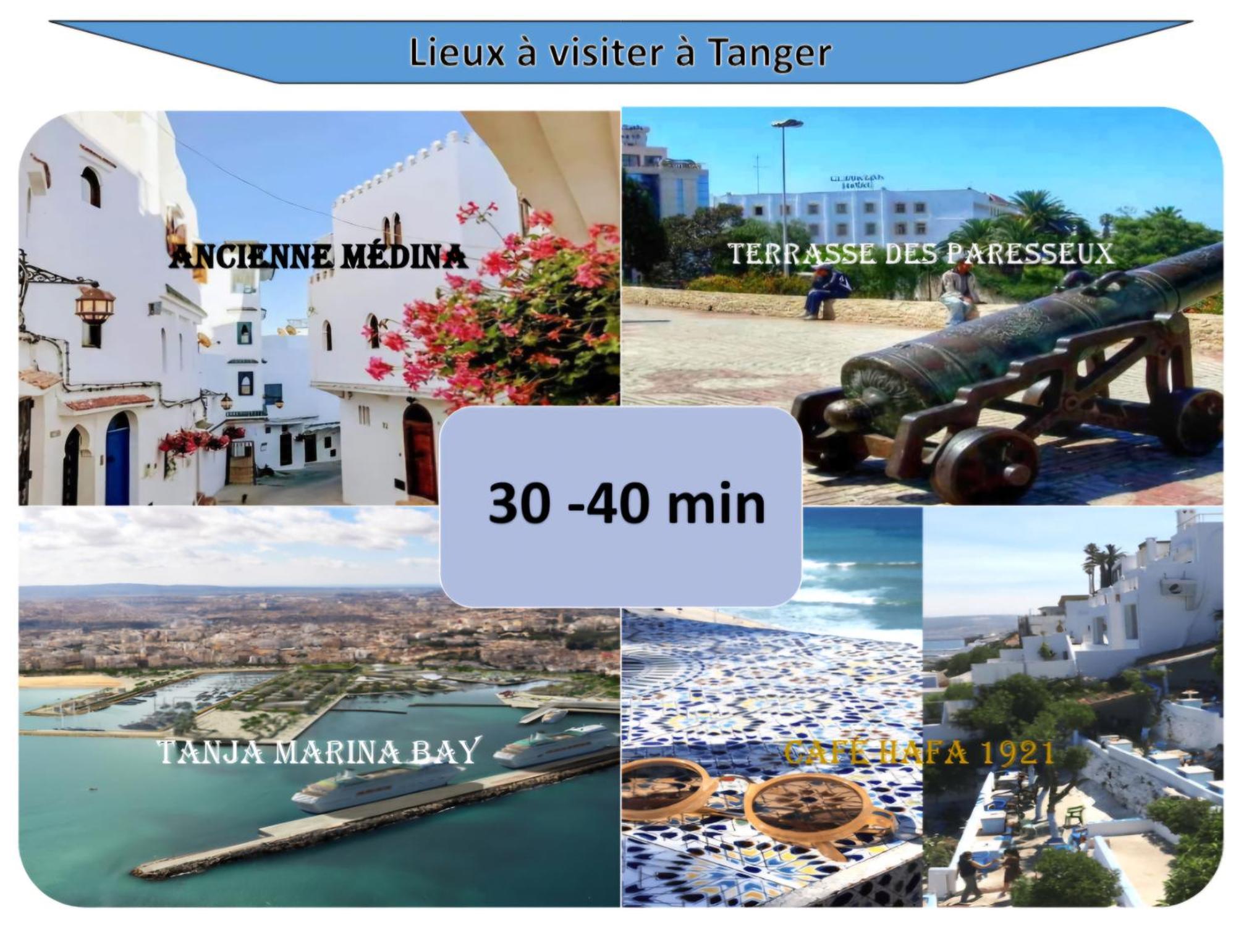 Cozy Apartment Sea And Airport Tangier Exterior photo